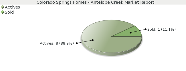 Colorado Springs Real Estate Market Report for Antelope Creek Subdivision