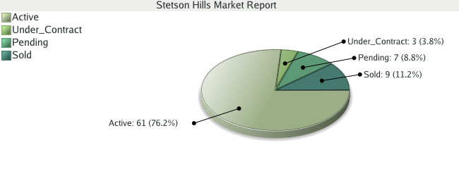 Colorado Springs Real Estate - Market Report - Stetson Hills Subdivision - November 2008