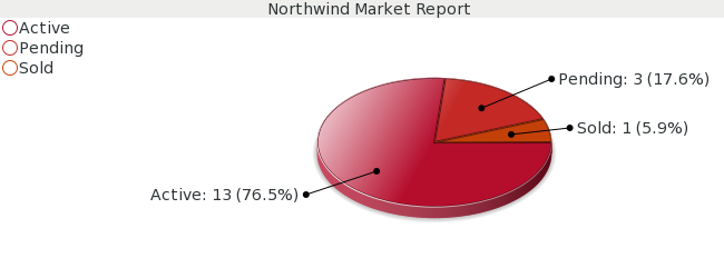 Colorado Springs Real Estate Market Report for Northwind Subdivision - January 2009