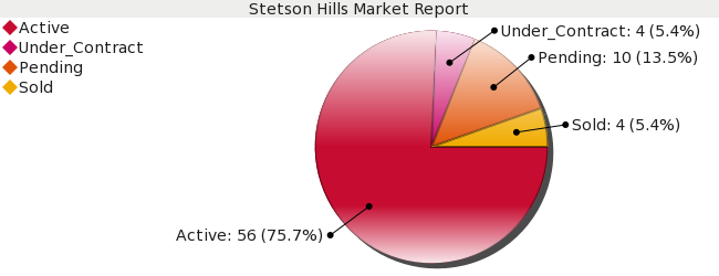Colorado Springs Real Estate - Market Report - Stetson Hills Subdivision - January 2009