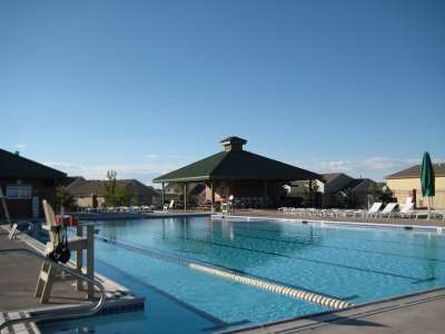 Pool in Wagon Trails Subdivision of Colorado Springs